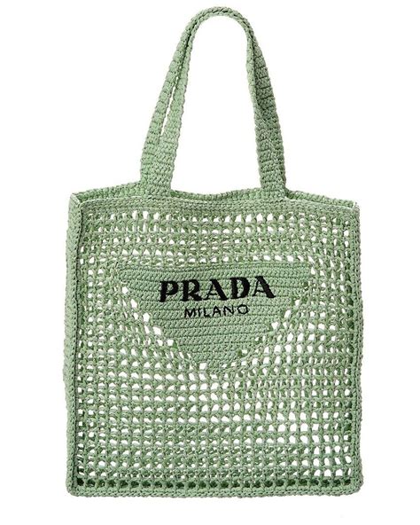 prada woven logo shopper tote|Prada re edition tote.